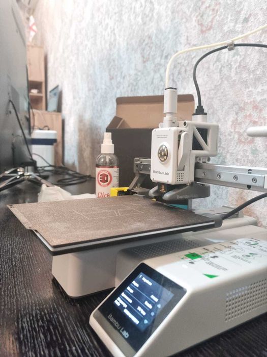 Bambu lab a1 mini полностью рабочий 3д принтер печатает на отлично
