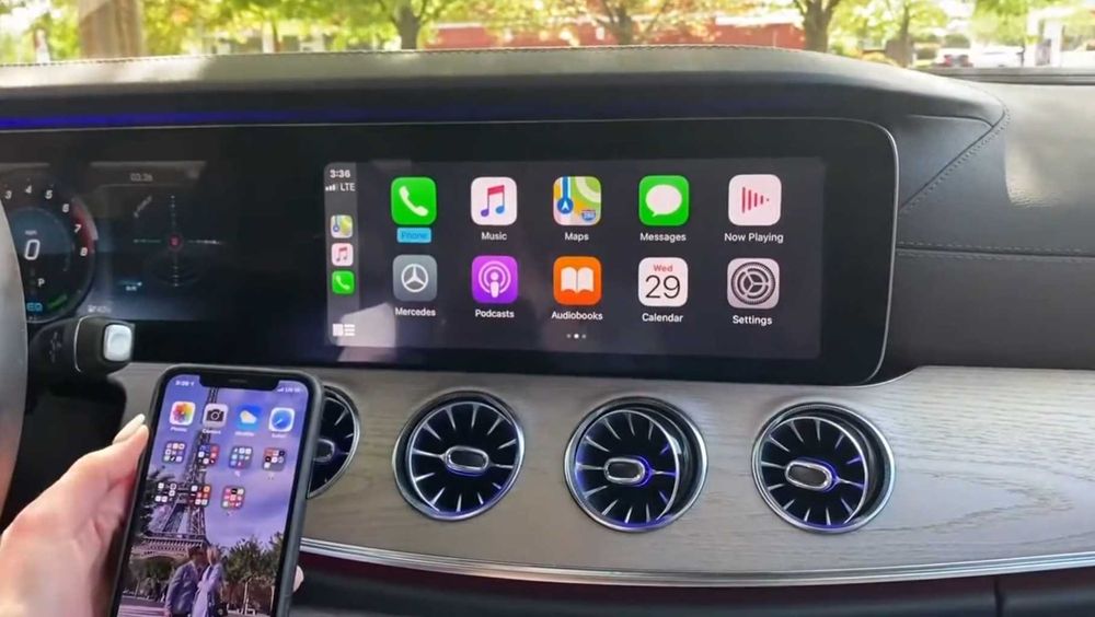 Android Auto Apple CarPlay Mercedes E W213 C W205 CLS 257 GLC S W222