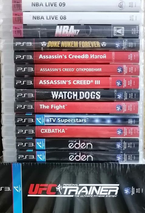 Диски для PlayStation 3.