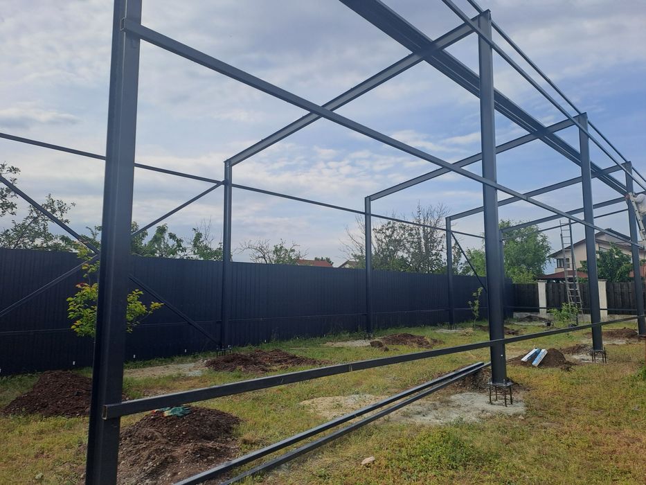 Vand hala metalică Avem pe stoc 
Asiguram transport și montaj Dorim se