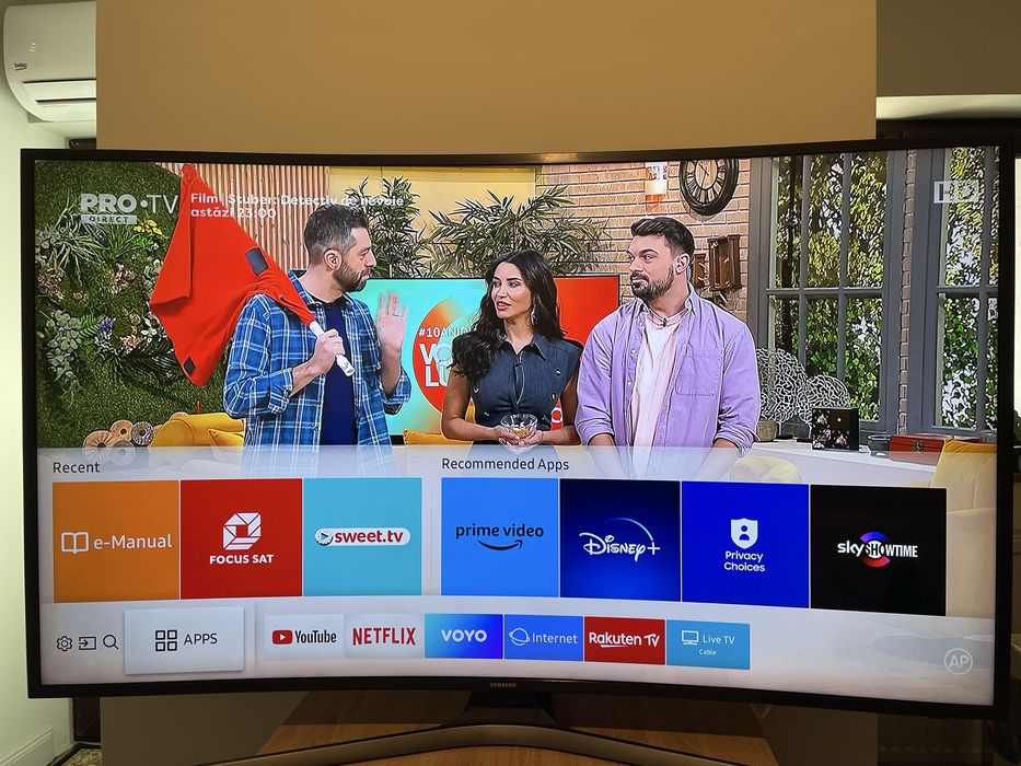 TV Samsung Led 4k curbat