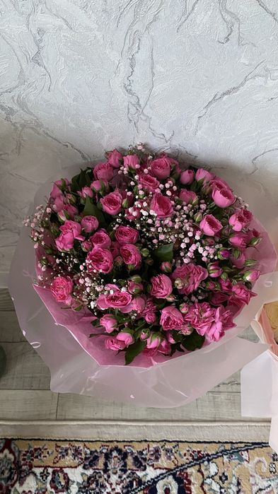 Продам букеты цветы б/у