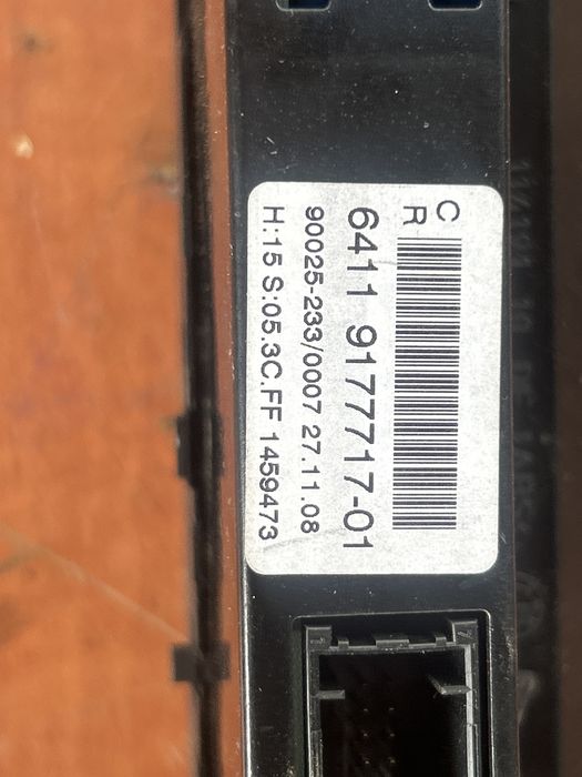 Panou comanda ventilatie bmw e60,e61 , 9177717-01