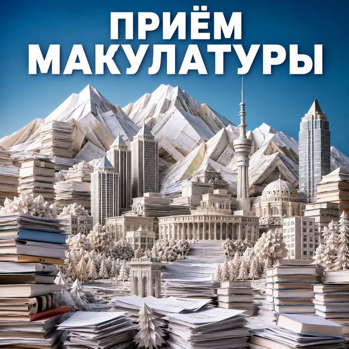 МАКУЛАТУРА прием и вывоз ДОРОГО
Офистік қағаз • Құжаттар • Ар