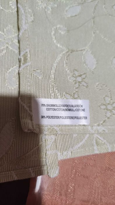 Покривка и тишлайфер от памук и полиестер