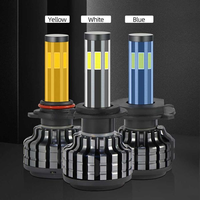 Гаранция 90W 360 градуса LED диодни лед крушки H7 H1 H11 H3 HB4 H4 HB3