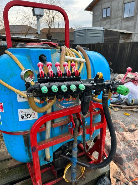 Met erbicidat 400l Biardzki rampi 12 m cu balansoar