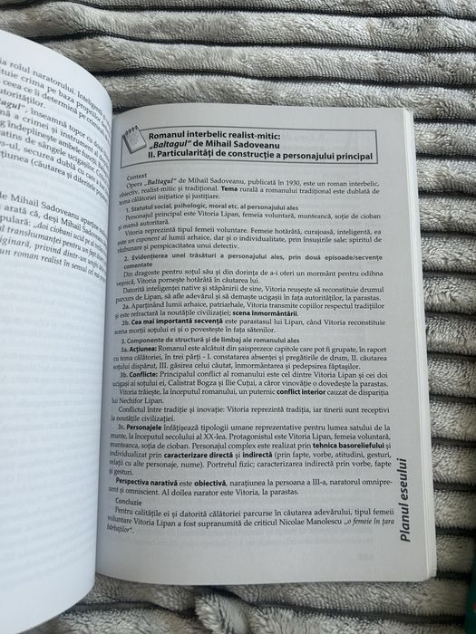 Vand Carti Pregatire Bacalaureat Limba Romana