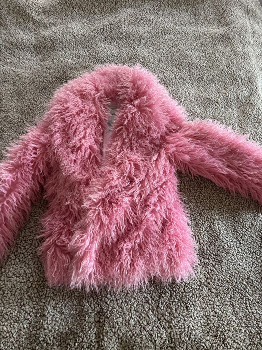 Ефектно розово палто