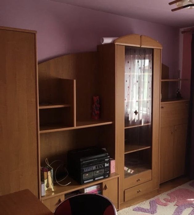 Set complet mobilier cameră (Bibliotecă) + Birou calculator