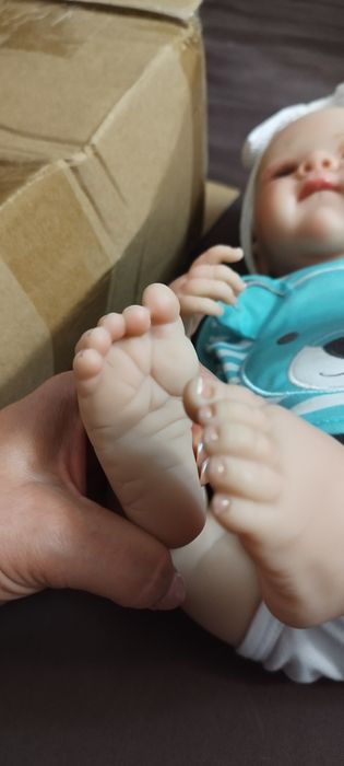 Реалистично бебе 45 см с изцяло винилови тяло