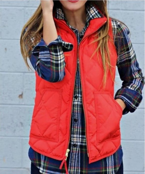 J Crew елече/грейка с пух, размер XS