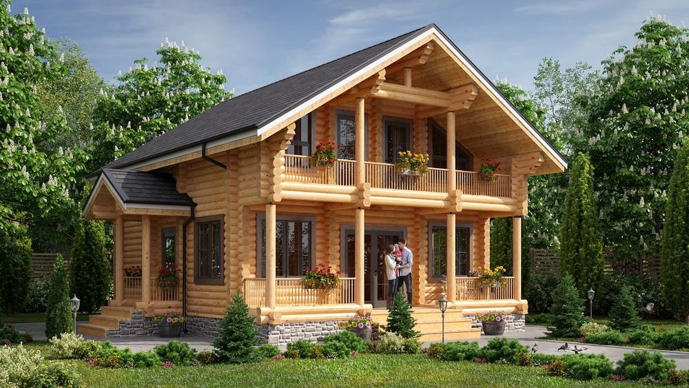 Продам сруб дома