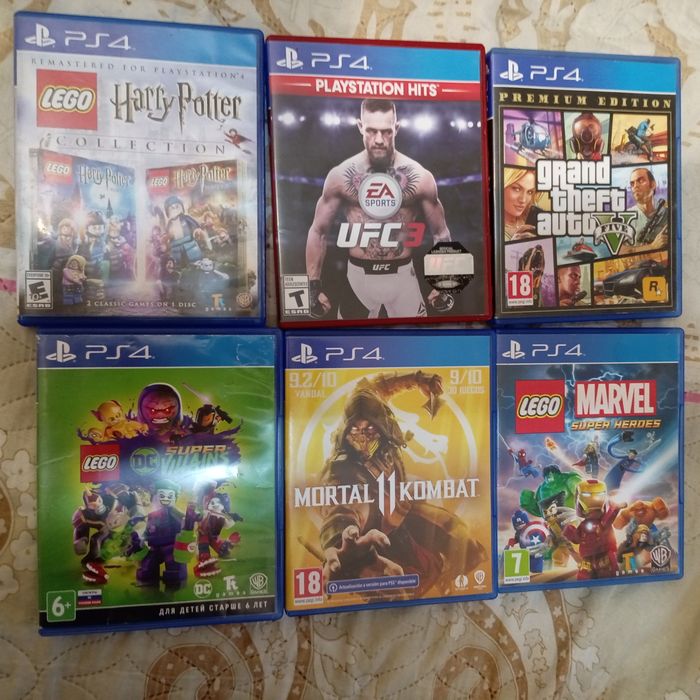 Продам диски на PS 4