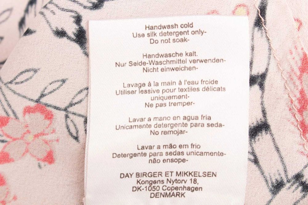 DAY Birger Et Mikkelsen дамска блуза флорална от коприна 38/M