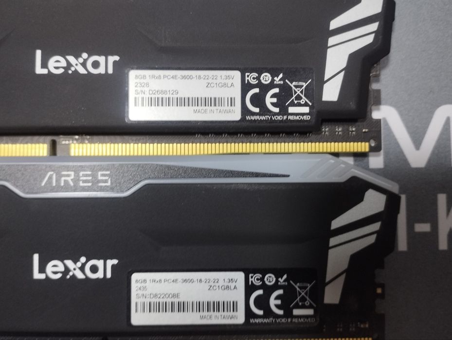 Оперативная память Lexar Ares