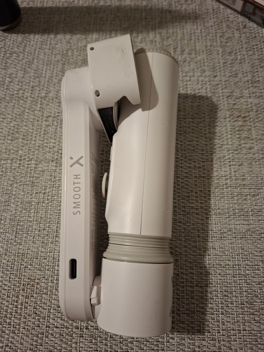 Gimbal Zhiyun Smooth X, stabilizator motorizat, alb