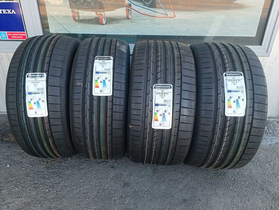 Нови летни гуми 275 45 21 и 315 40 21 Continental SportContact 6 MO