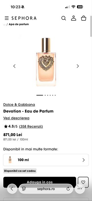 parfum Dolce & Gabbana DEVOTION