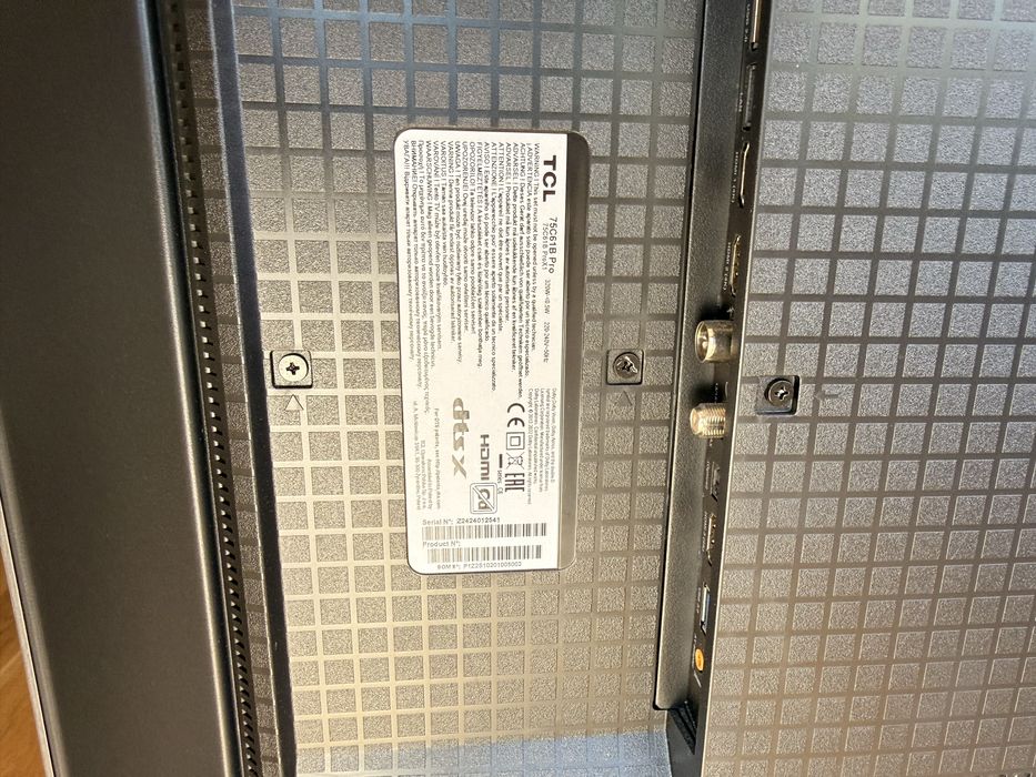 Televizor Smart TCL QLED 75C61B Pro 75inch