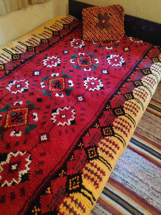 ръчно тъкан вълнен китеник