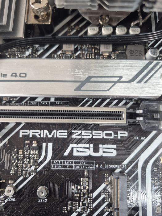 Kit asus prime Z590-P  + i7 11700kf + cooler