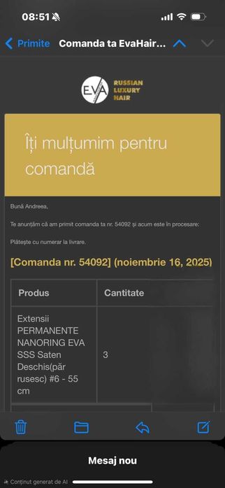 Extensii păr rusesc Oskar