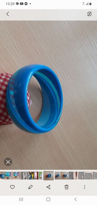 Браслет лазурный