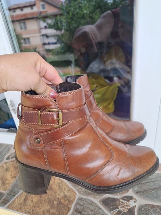 Ghete damă din piele naturală,  Vera Pelle (39)