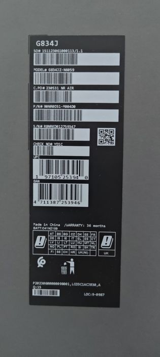 Asus Rog G834JZ-N6059