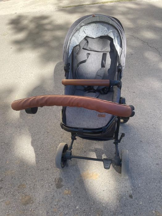 Бебешка количка Lorelli Crysta 3in1 Grey