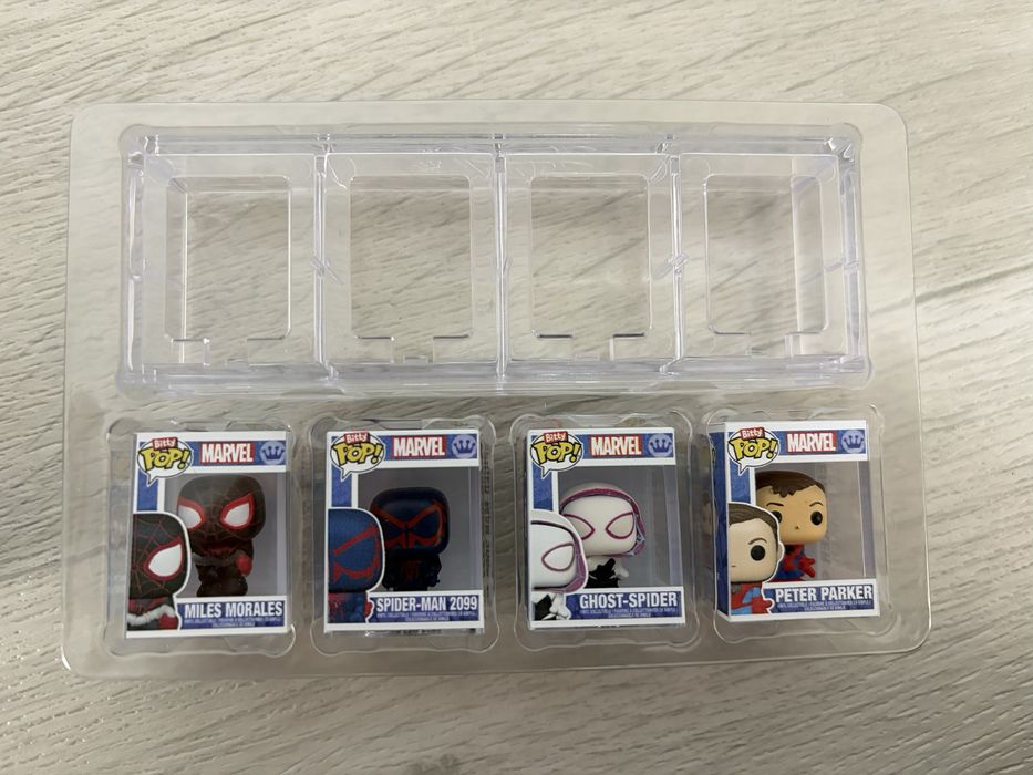 Мини-Фигурки Funko Bitty POP! marvel Spider Man 4 Pack