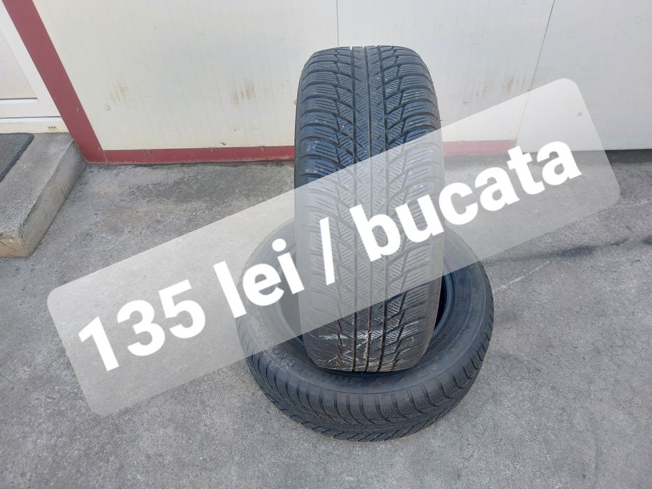 135 lei bucata! Doua anvelope RUNFLAT M+S/IARNA 225 55 17 Bridgestone