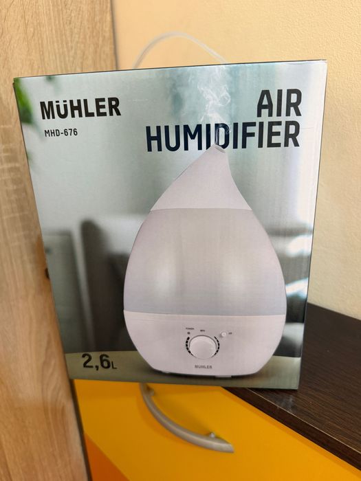 Овлажнител за въздух Muhler MHD-676, 2.6L, LED светлини