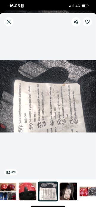 Casti ski wedze  46/52 si 52/55 si manusi