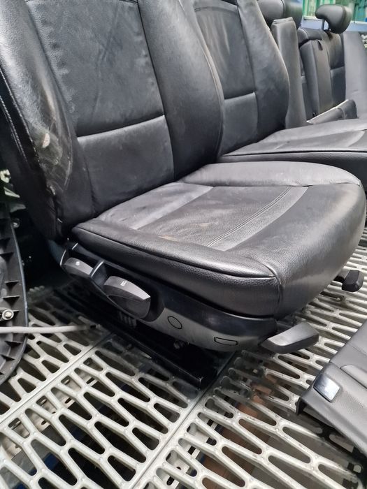 Scaune fata piele neagră incalzire bmw e92
