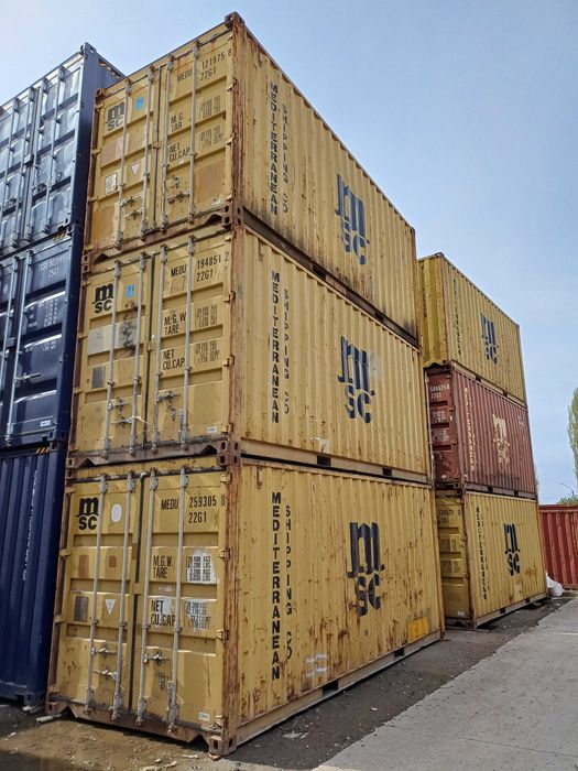 Containere maritime 6m - 12m, NOI si SH cu preturi de la 1700 euro!