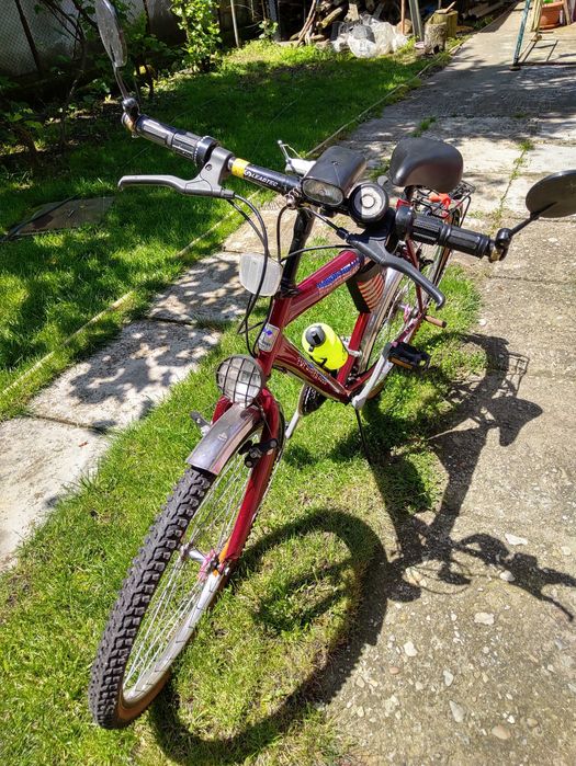 bicicleta copil și adult