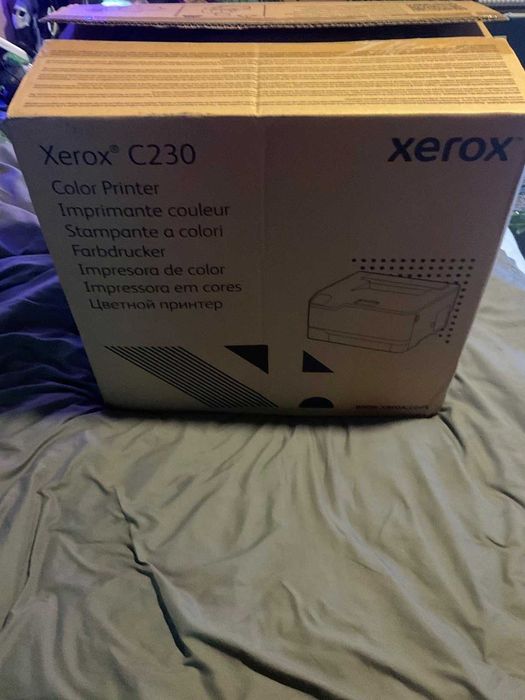 Безжичен цветен лазерен принтер Xerox C230dni A4 с двустранен печат