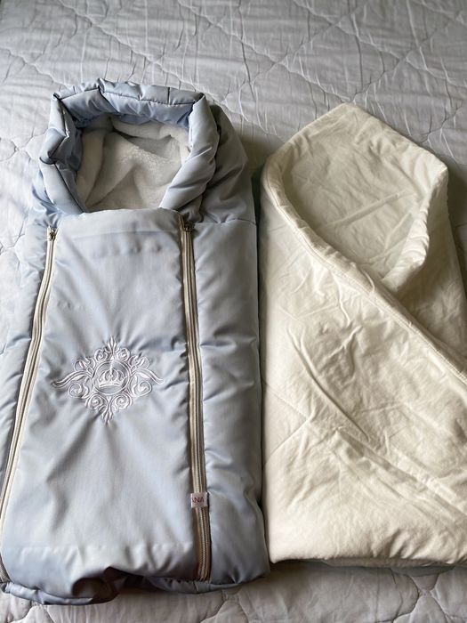 Конверт теплый на выписку