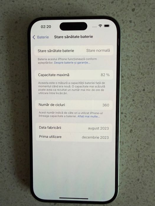 Vand Iphone 15. 128GB