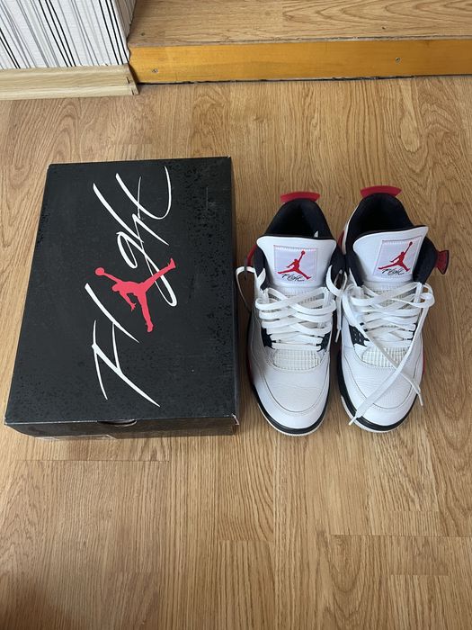 Jordan 4 red cement