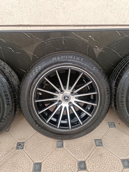 195 60 R15 Vossen Diska Balon Sotiladi Holati Ideal