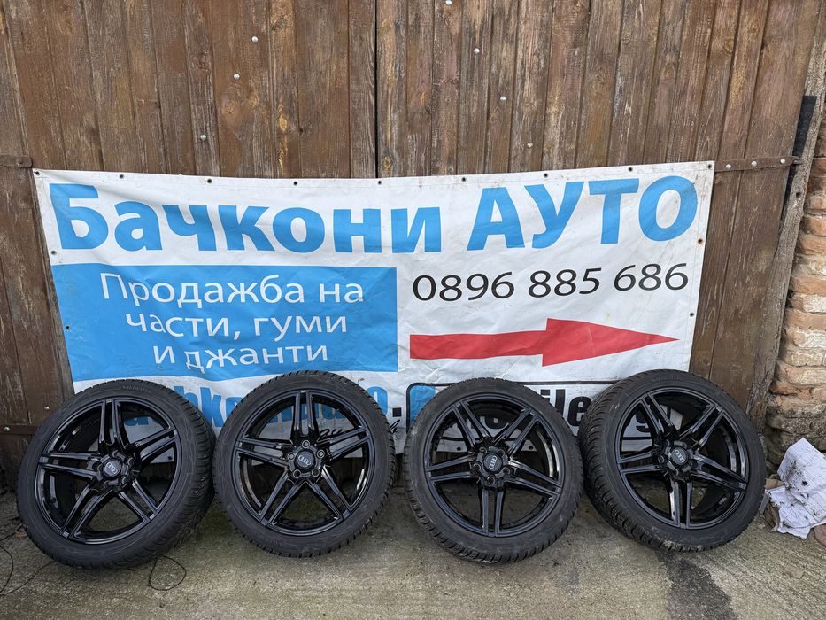 18 5х112 джанти със зимни гуми