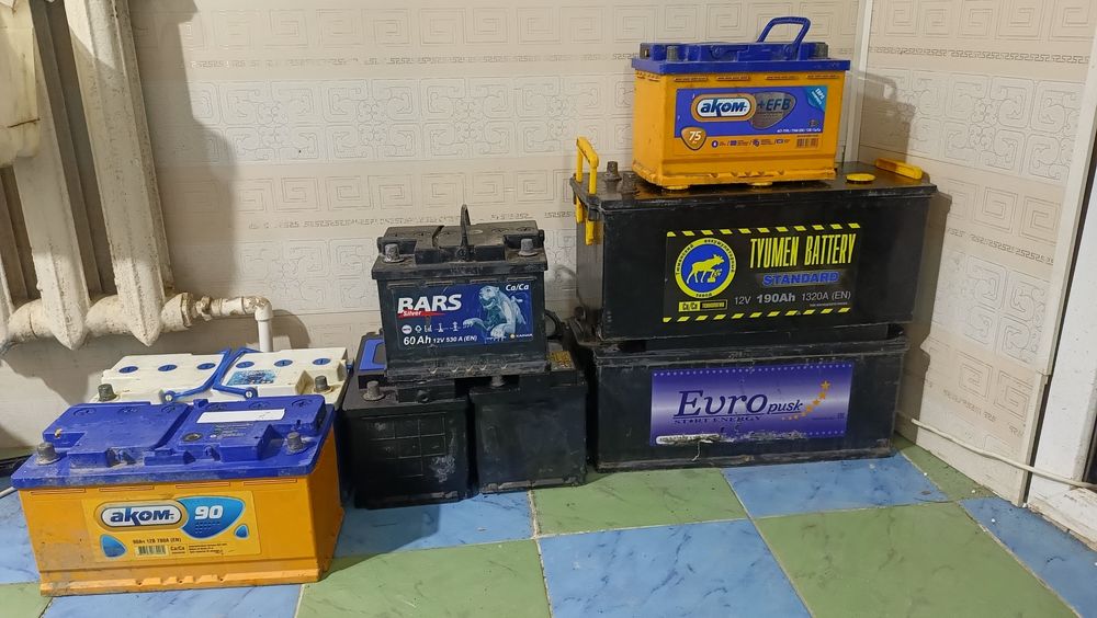 Продам аккумулятор А60=10000т.А75=15000.
