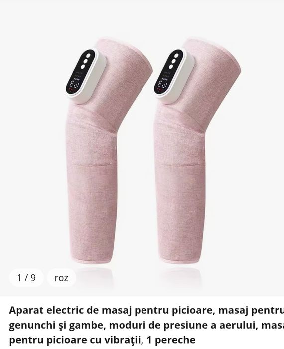 Aparat masaj cu panou comanda