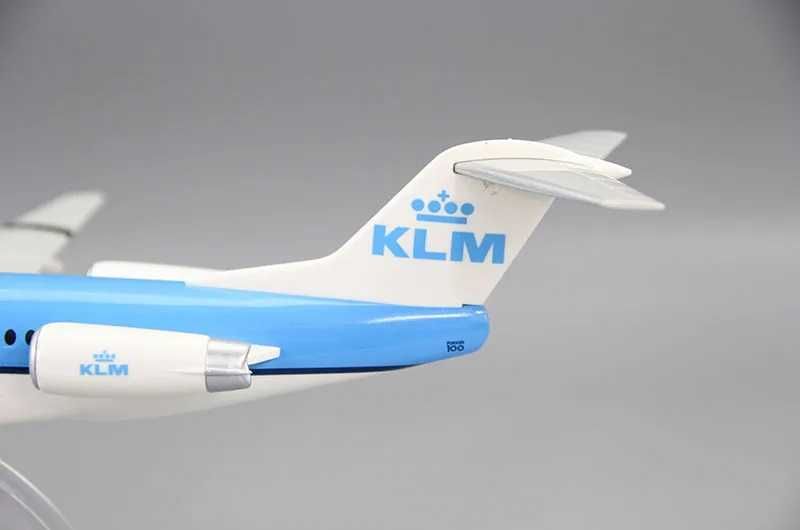 Vând Avion Machetă KLM Airlines - Fokker FK-100