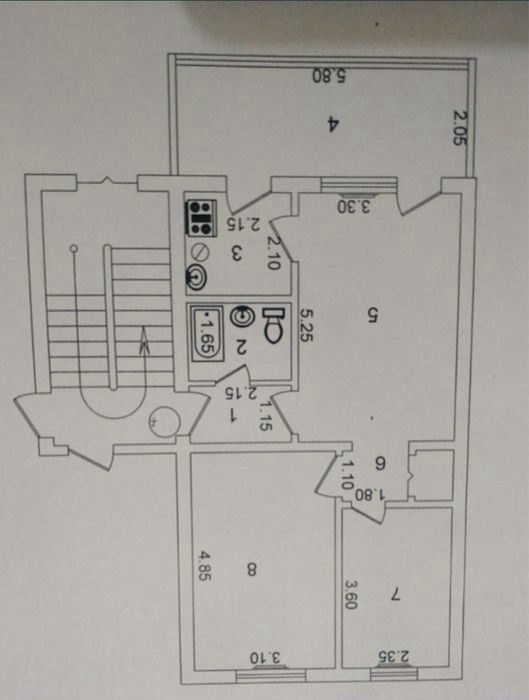Продается квартира 3/4/5 с мебелью и техникой Авиагородок, аэропорт