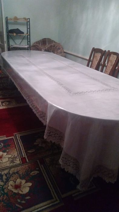 Овальный стол сатылады