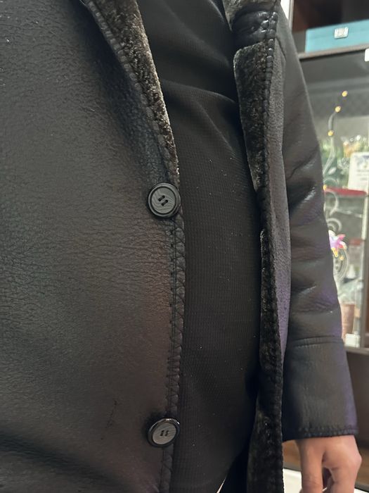 дубленка новый этикеткамен